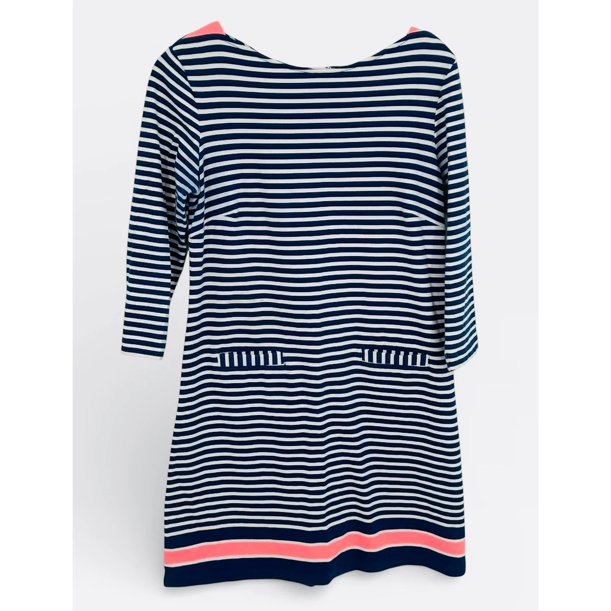 Cotton 3/4 Sleeve Striped Dresses for Women for sale | eBay