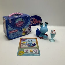 HERMIT CRAB #G7 #235 W/ Accessory - Authentic Littlest Pet Shop - Hasbro LPS