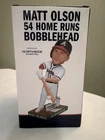 Atlanta Braves Matt Olson 54 Home Run Bobblehead SGA Style 2023 NIB New Box