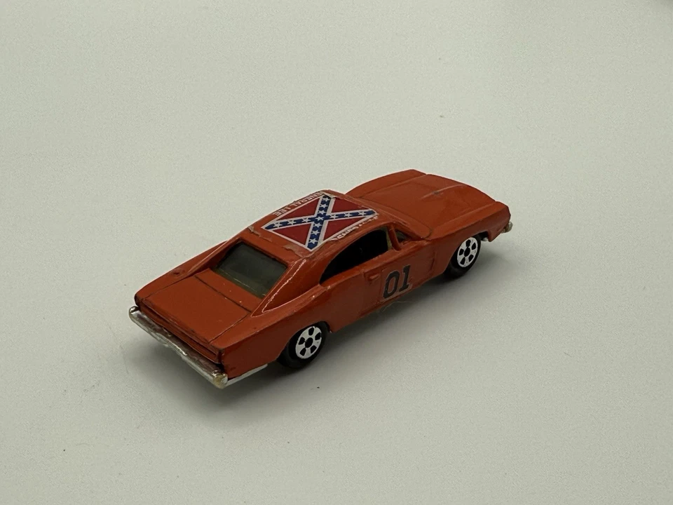 Ertl Replica General Lee Car Dukes of Hazzard 1981 Orange Made In Hong Kong - Image 2 of 4