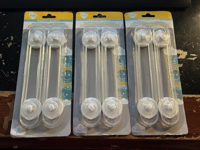 Angel of Mine Multipurpose Latches Locks Protect Baby Kid Safety 3 packs
