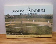 THE BASEBALL STADIUM POSTCARD ALBUM: 31 POSTCARDS OF By Michael Gershman *VG+*