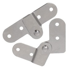 2 Pcs Heavy Duty Hinge Attic Ladder Parts Folding Step Attachment Replacement