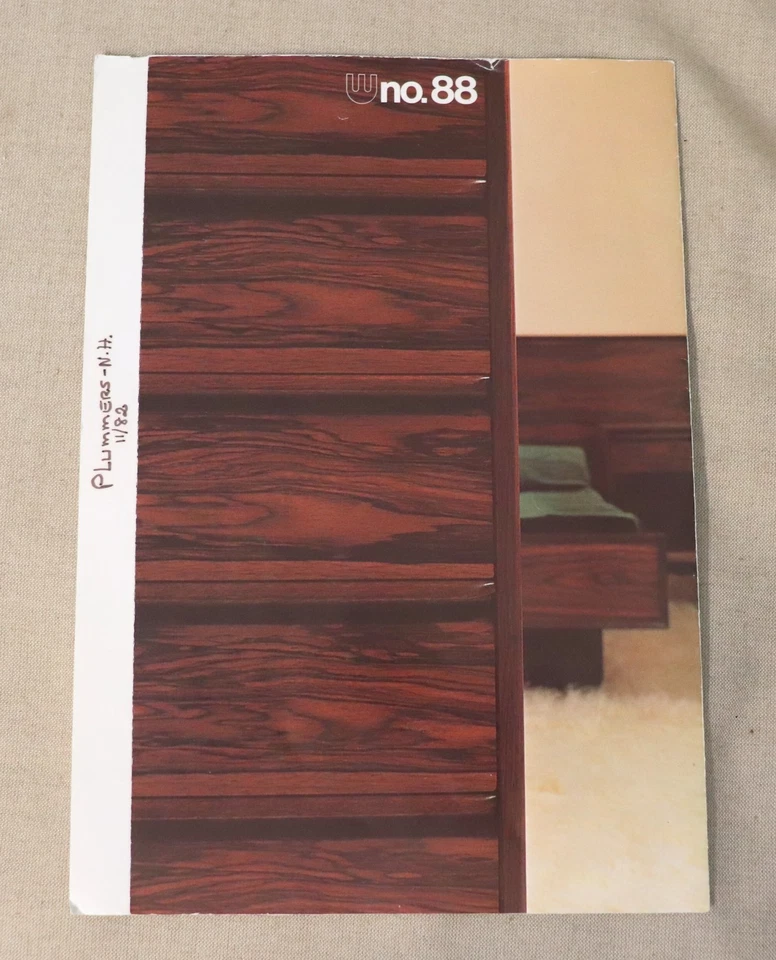 Westnofa Rosewood No. 88 Furniture Advertising Brochure / Flyer - Image 2 of 4
