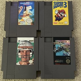 Authentic Nintendo (NES) Lot Of 18 Games, 2 Consoles, 4 Controllers And More