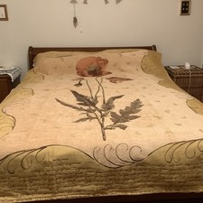 Large Woven chenille Style Bed Or Sofa Throw/ Wall Hanging/ door curtain 