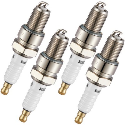 4PCS Ceramic Iridium Spark Plugs For 1988-1993 Lada Samara 1.3L l4 7131 BPR6ES