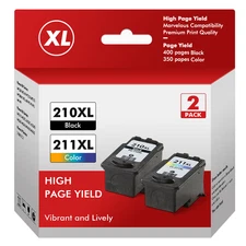 PG-210XL CL-211XL Ink Cartridge for Canon PIXMA MX410 MX330 MP240 MP250 MP280