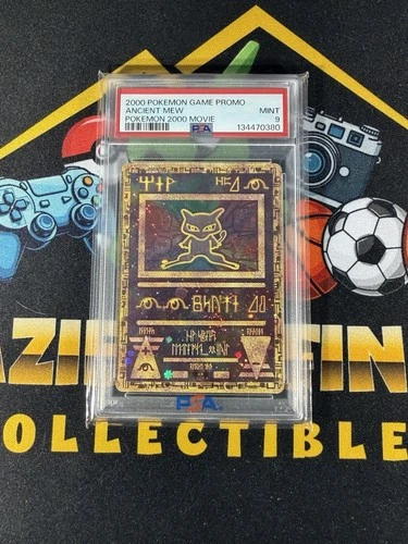 2000 POKEMON GAME MOVIE POKEMON 2000 MOVIE ANCIENT MEW PSA 9