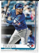 2019 Topps #298 Devon Travis Toronto Blue Jays