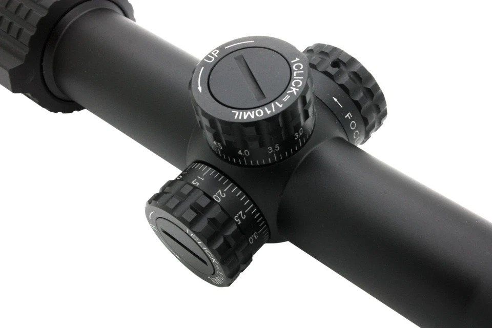 Mira para rifle de competición táctica o 3 armas 3-12x40 con anillos y palanca de lanzamiento Foto 3 de 4