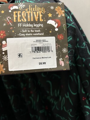 New!feeling FESTIVE Merry Christmas Leggings.Size2XL(20W-22W)Great