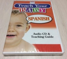 Teach Your Baby Spanish by Smart Kids Publishing 2006, CD, Teacher's Edition NEW