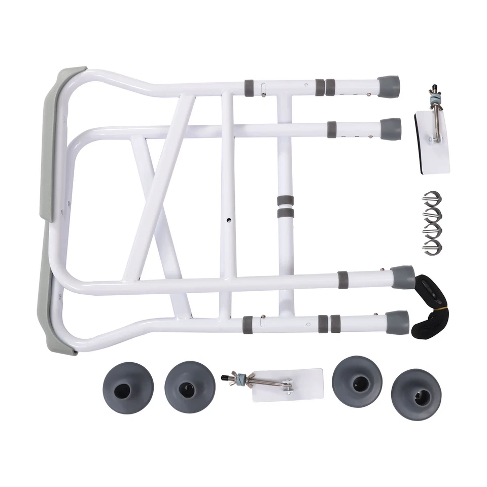 Toilettenstütze WC-Aufstehhilfe Toilettengestell Stützhilfe Einstellbare 100kg - Bild 3 von 4