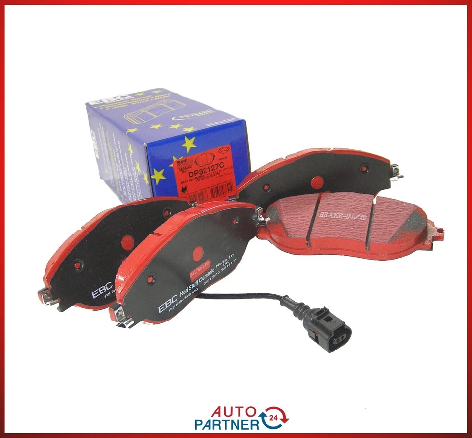 EBC Redstuff Beläge vorn für Audi Seat Skoda VW Cupra RS GTI Bremssystem TRW - Bild 1 von 1