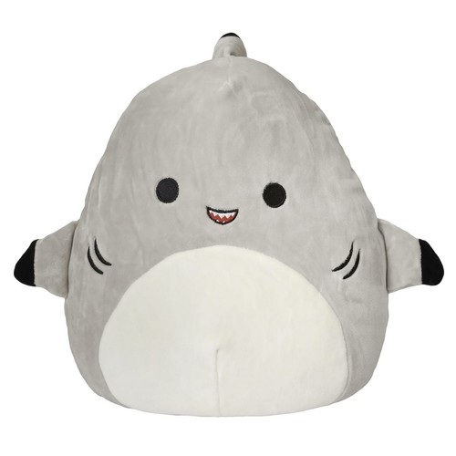 Gray Shark Plush Pillow 12 