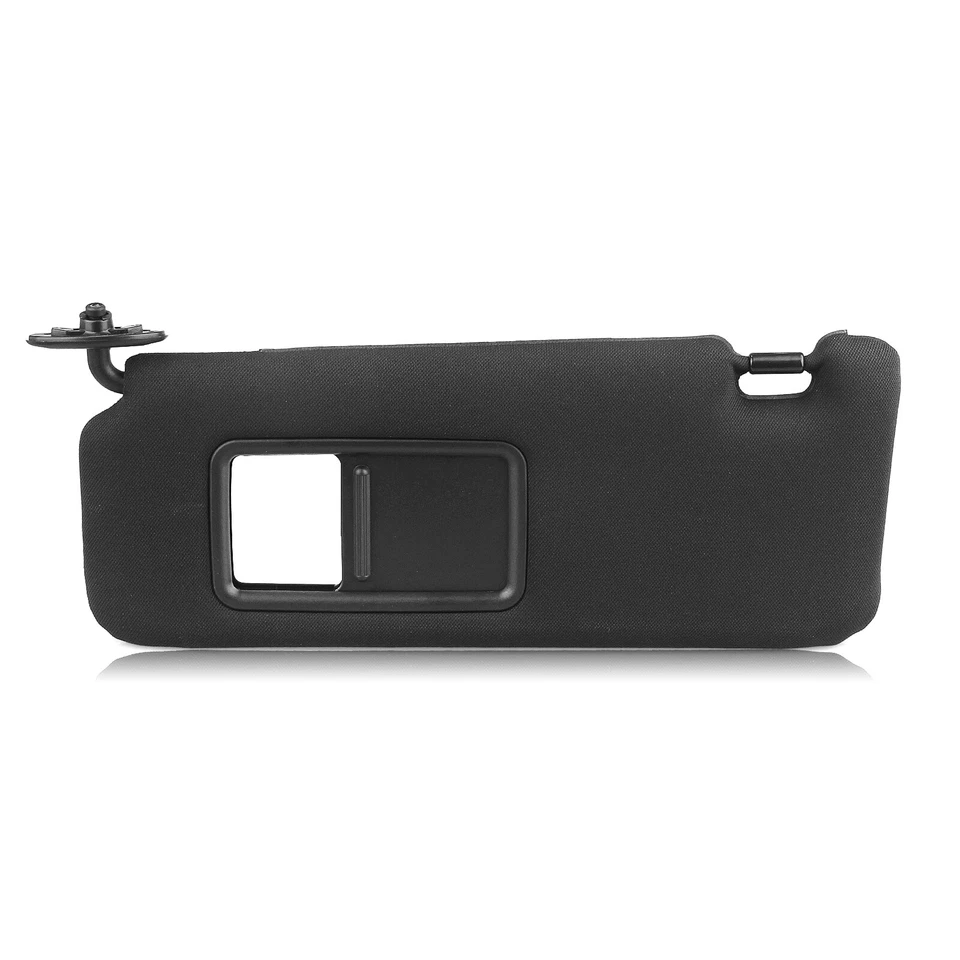 Car Left Driver Side Sun Visor Sunvisor Sunshade For Scion TC 2005-2010 Black 1x - Image 4 of 4