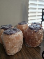 Huge 6- 7lbs Himalayan Salt on Rope Salt Lick Block Horse Deer Agriculture Farm