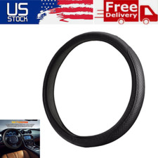 Car Steering Wheel Cover 14.5-15 Inch Black Universal Car Wheel Cover Protector