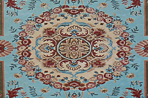 Parisian Hand-Tufted Natural Wool And Silk Area Rug 4x6Oushak Living Room Carpet - Picture 34 of 264
