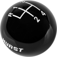 New Hurst Round Ball Shift Knob4-speed Patternblack1.88manual Transmissions New Hurst Round Ball Shift Knob4-speed Patternblack1.88manual Transmissions