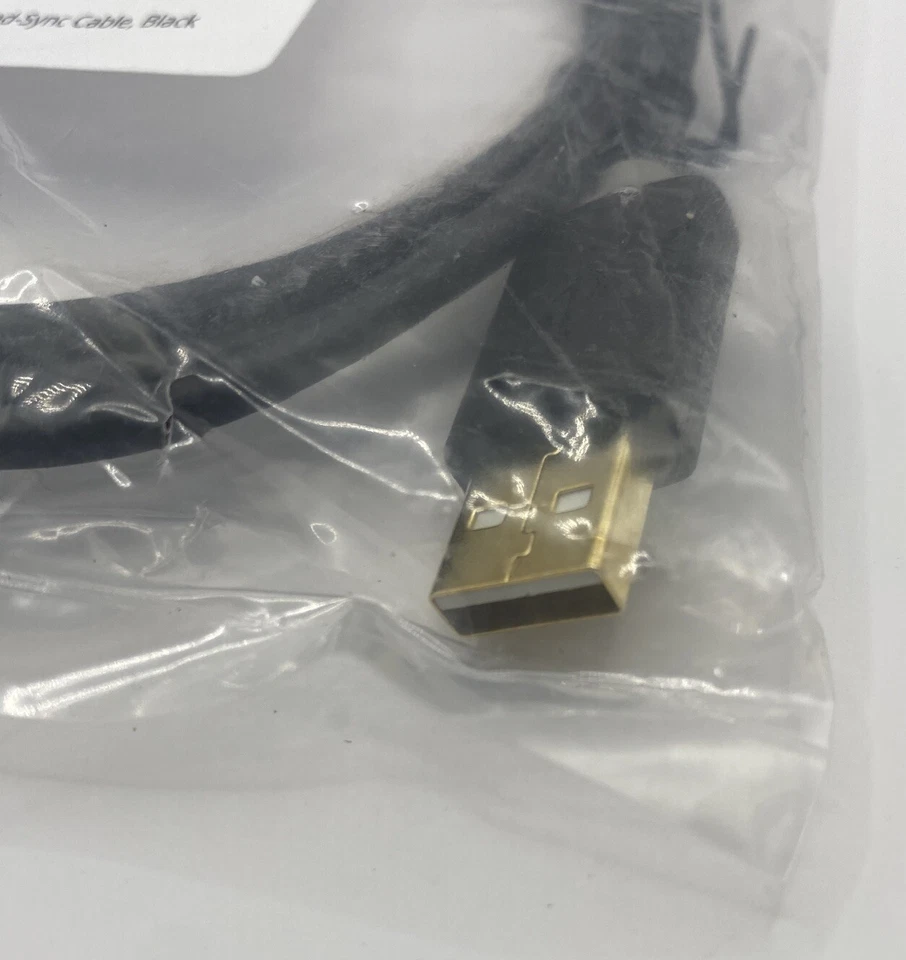 5FT USB 2.0 A Male to Micro B Male 5-pin Data Sync Charger Charging Cable Cord - Image 2 of 4