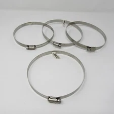 Ideal Tridon Hy Gear 4-6 in SAE 88 Silver Hose Clamp Stainless Steel Band #44632