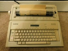 Brother AX-450 Electric Typewriter - AS IS Needs adjustment - READ thumbnail