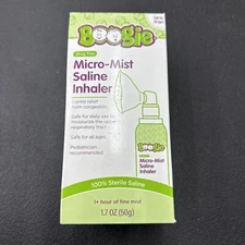 Boogie Micro-Mist Saline Inhaler  1.7 oz