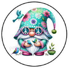 HIPPIE GNOME ENVELOPE SEALS LABELS STICKERS PARTY FAVORS