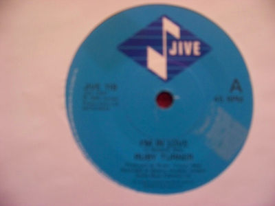 Ruby Turner - I´m in love / I´m livin´ a life of love    Top  Jive 45