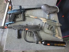 Lot of 3 Paintball Guns Brass Eagle High Voltage Parts or Repair