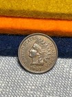 (#100439)  Indian Head Cent:  1907.    UNC/BU.  great luster.   (see video!!) — photo 1