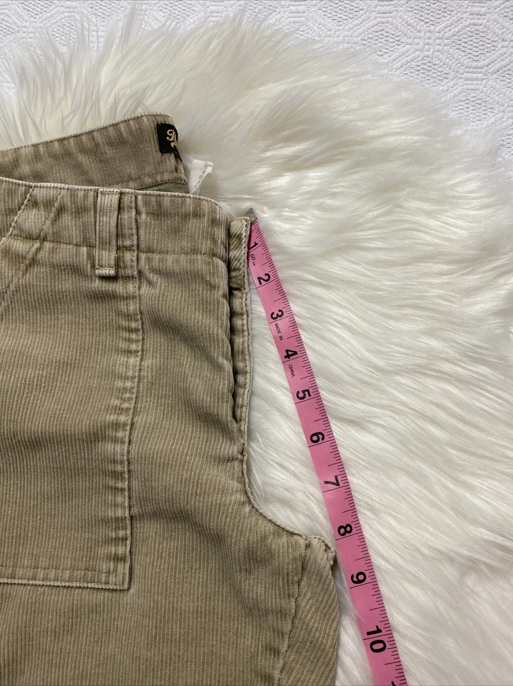 Pantalones de pana vintage para mujer Hurley talla 3 hechos en EE. UU. galleta estaño. Foto 4 de 4