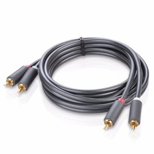 UGREEN RCA X2 MALE TO MALE - 3M AUDIO CABLE