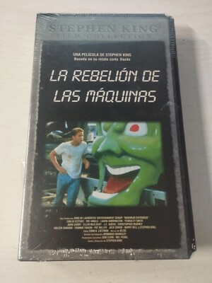 La Rebelion de las Maquinas Stephen King Emilio Estevez - VHS Tape Español Nueva