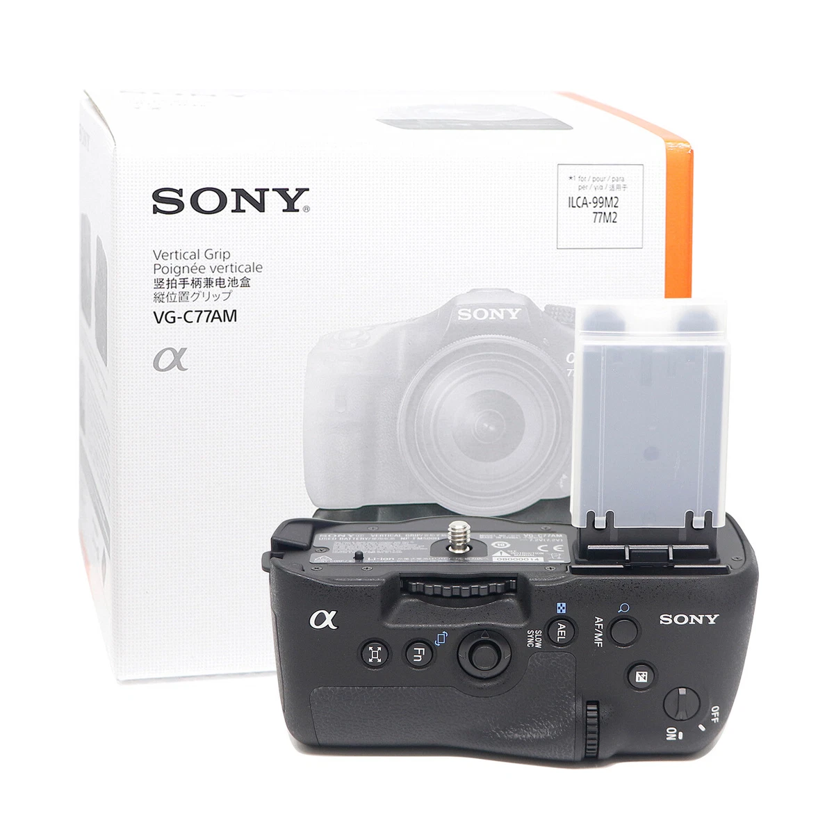 Original Sony VG-C77AM Vertical Grip for Alpha a77 and a77 II