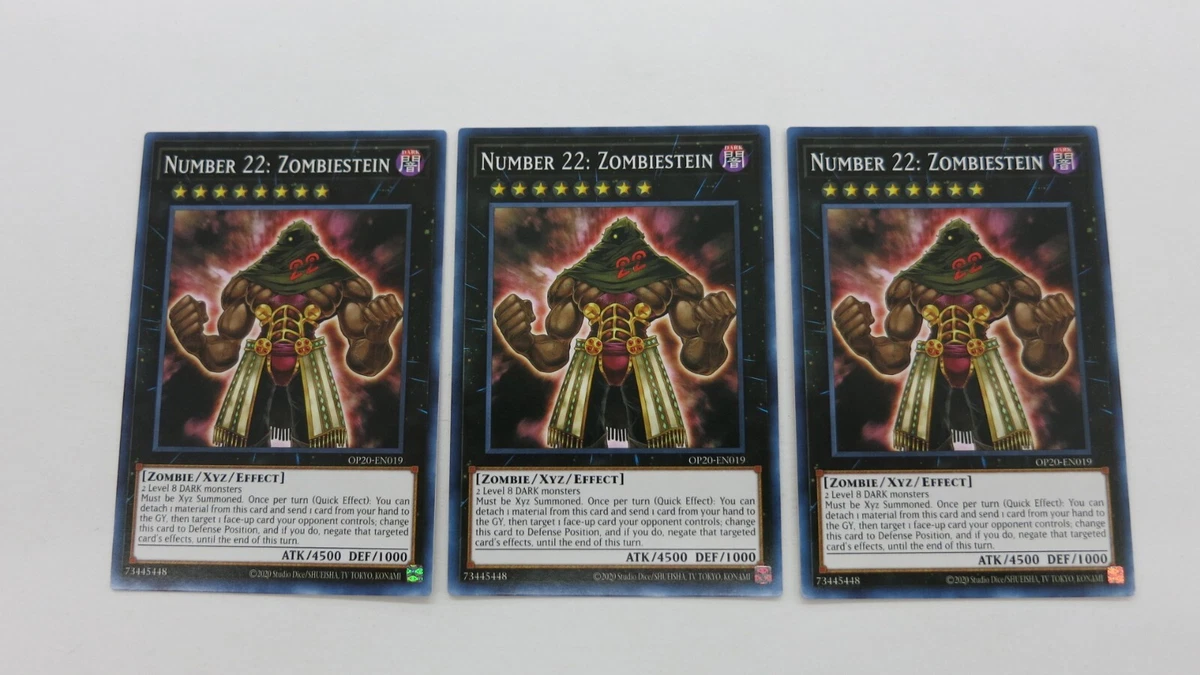 Numéro 22 : Zombiestein RATE-ENSE1 Super Rare Carte Yu-Gi-Oh