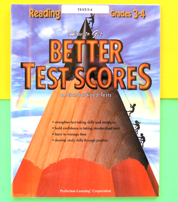 BETTER TEST SCORES GR. 3-4 WORKBK READ WRITE + VOCABUL. TEST PREP PRACTICE ILLUS