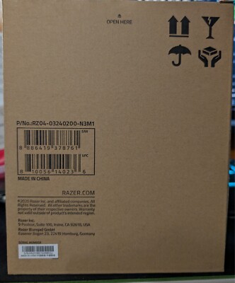 BRAND NEW IN BOX Razer Blackshark V2 X Black Over the Ear Gaming Headset