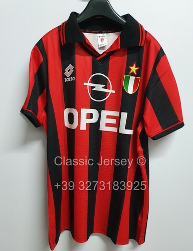 Maglia AC Milan Trasferta 1995-96 – Baggio 18 – Lotto – Gialla – Taglie S M L XL XXL - Foto 1