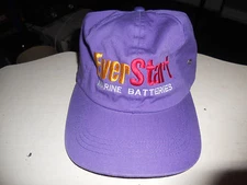 ** Nice , EverStart Marine Batteries purple strapback hat / cap ** L@@K!