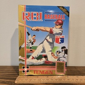 Original Nintendo NES 1987 RBI Baseball Box. No Game - Box Only.