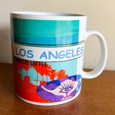 Starbucks RANDY'S DONUTS LOS ANGELES  1999 Large 20 oz Coffee Cup Mug *Nice Gift