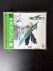Final Fantasy VII 7 Playstation 1 PS1 1997 Complete CIB Manual Greatest Hits