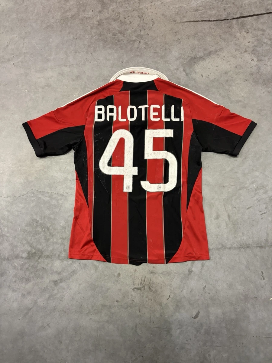 Mario Balotelli AC Milan International Club Soccer Fan Apparel and