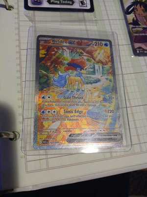 #ad #ad Keldeo ex 167 086 Sv: White Flare Holo $55.00