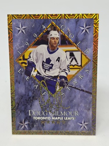 Doug Gilmour, Jeremy Roenick #2 1994 Leaf Gold Stars card