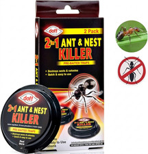 DOFF 2 IN 1 ANT & NEST KILLER BAIT STATION ANT CONTROL TRAP INDOOR OUTDOOR