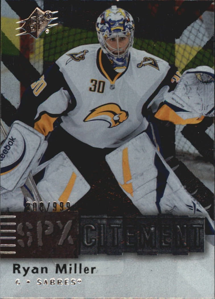Ryan Miller trading card